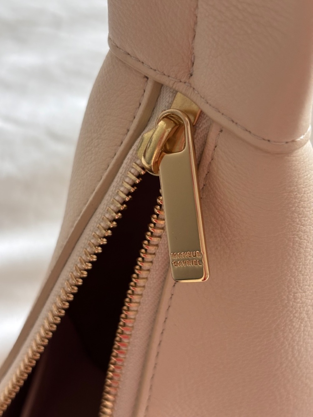 Mansur Gavriel Candy Baguette Bag in Jasmine - Picture 6 of 6